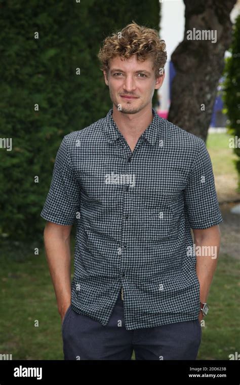 Niels Schneider Seen At Un Amour Impossible Photocall As Part Of The