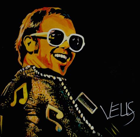 Saturday Nights Alright Elton John Stacey Wells Original