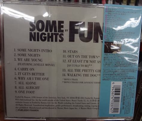 Fun Some Nights 2013 Cd Discogs