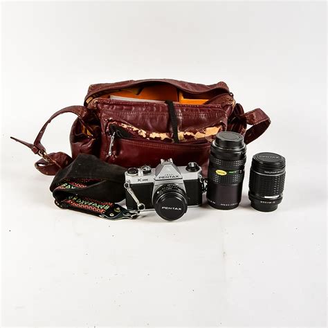 Pentax K1000 35mm Camera with Lenses | EBTH