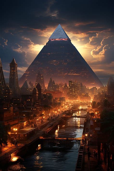 Pin By Antarik Fox On Arhitecture Egypt Concept Art Fantasy Art