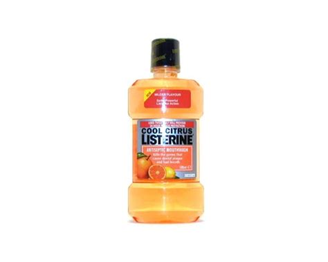 Listerine Cool Citrus Mouthwash Ήπιο αντισηπτικό στοματικό διάλυμα