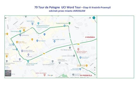 Jarosław i Radymno na trasie trzeciego etapu Tour de Pologne Którymi