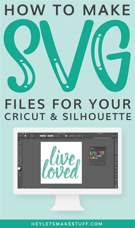 How To Make Svg Files For Your Cricut And Silhouette Artofit