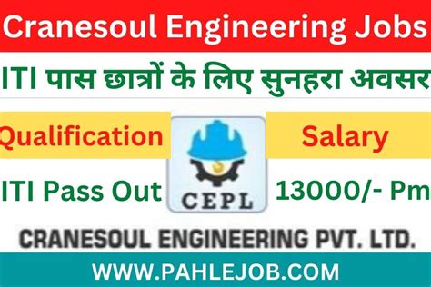 Cranesoul Engineering Recruitment 2023 Open Campus Drive Pahle Job