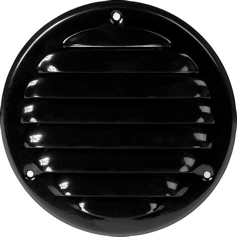 Inch Mm Black Vent Cover Metal Round Soffit Vent Air Vent