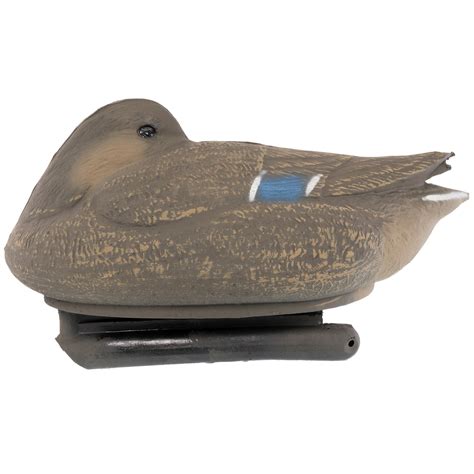 Чучело утки кряквы, утка отдыхающая, пластик - купить для охоты и ...