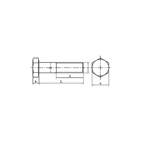 Carbon Steel Partial Half Thread Hex Bolts From China Manufacturer