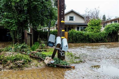 Santa Cruz Storm Map Shows Biggest Impacts Of Flooding Rain And