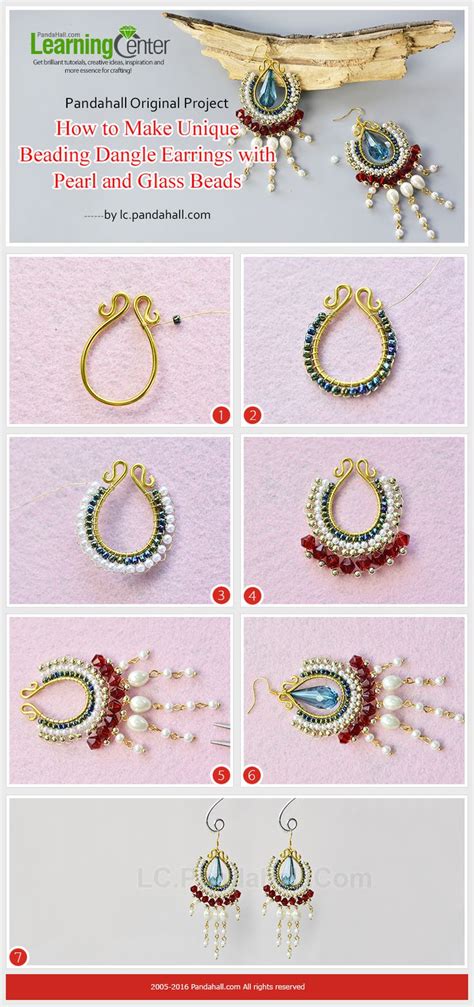 Pandahall Original Project How To Make Unique Beading Dangle Earrings