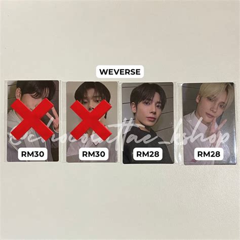 On Hand Txt Minisode Tomorrow Lucky Draw Photocard Weverse