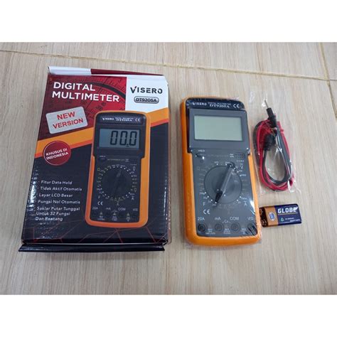 Jual Digital Multimeter Avometer Visero Dt A Multitester Digital