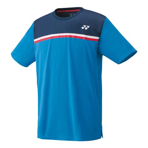 Buy Yonex Crew Neck T Shirt Hommes Bleu Bleu Foncé Online Tennis