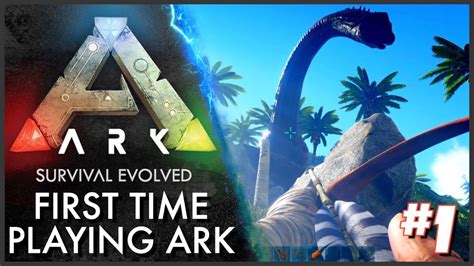 First Time Playing Ark Survival Evolved Pt 1 Youtube