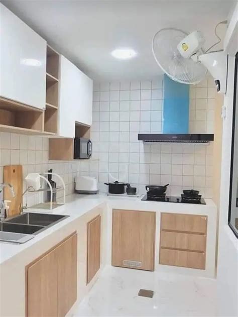 5 Desain Kitchen Set Bahan HPL Murah Yang Bikin Tampilan Dapurmu Makin