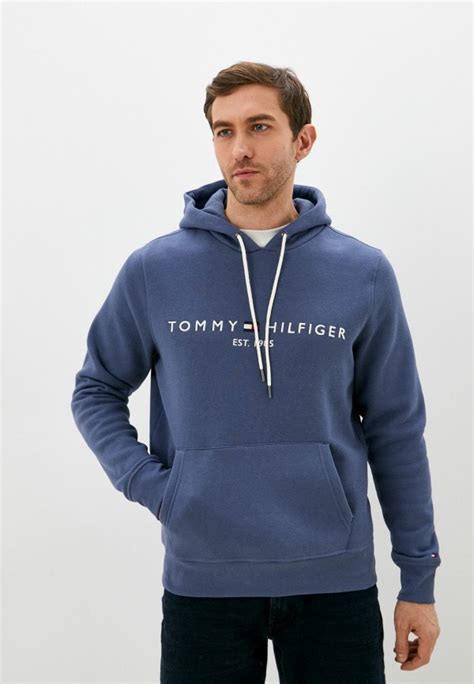 Худи Tommy Hilfiger, цвет: синий, RTLACE433101 — купить в интернет ...