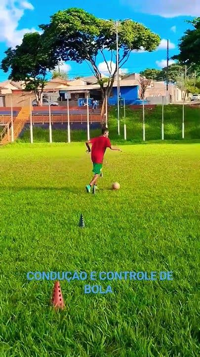 Treino De ConduÇÃo E Controle De Bola Com MudanÇa De DireÇÃo 💪⚽️🏃⚽️🏃