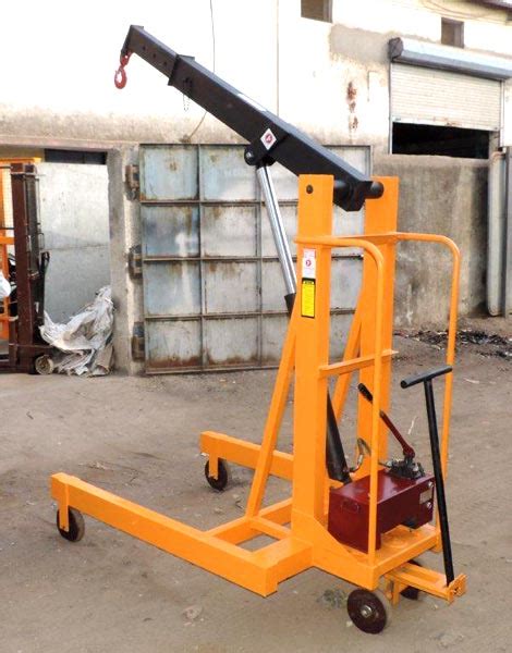 Hydraulic Floor Crane At Best Price In Ahmedabad Id N K