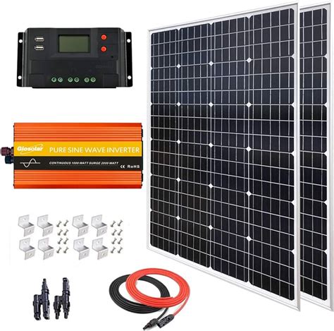 Kit Complet De Panneaux Solaires 300w 500w 1000w Module 42 Off