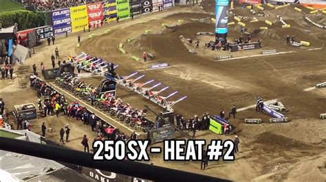 2024 Supercross Round 1 Anaheim 250sx Heat 2 Gate Drop First