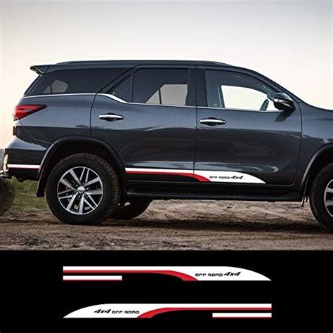 Fit For Toyota Fortuner 2015 2016 2017 2018 2019 Car Stickers Side Body