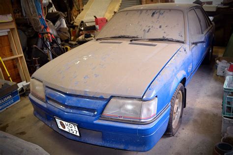 Genuine Hdt Vk Brock ‘blue Meanie Commodore Shed Find Up For Sale