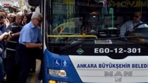 Ankara da toplu ulaşıma zam geldi