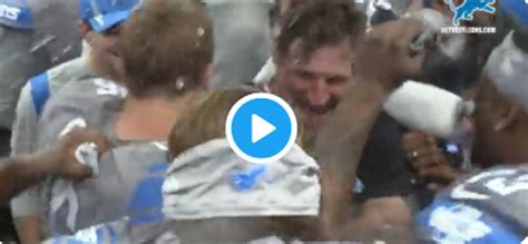 Hear Dan Millers Epic Call After The Detroit Lions Walk Off Win See