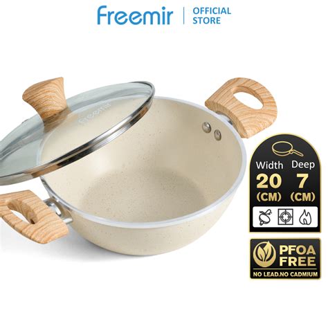 Jual Special Freemir Set Pcs Set Wajan Panci Cm Warna Beige