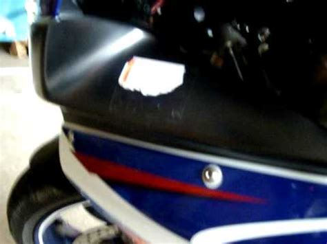 How To Remove Warning Sticker On Gsx R Or Any Sportbike Youtube