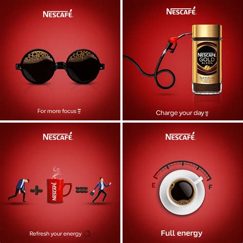 nescafe advertising canpaign  behance