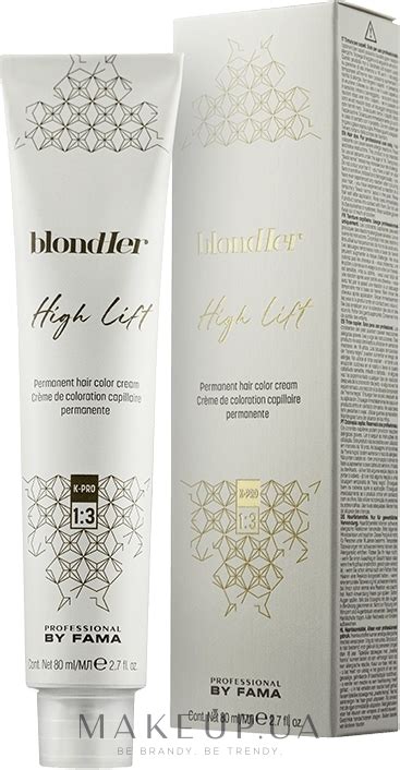 By Fama High Lift Hair Permanent Color Cream - Крем-краска для волос ...