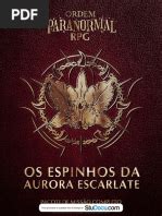 Ordem Paranormal Sobrevivendo Ao Horror Pdf - Ordem Paranormal RPG - Sobrevivendo Ao Horror | PDF