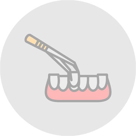 Tooth Extraction Vector Icon Design 20770996 Vector Art At Vecteezy