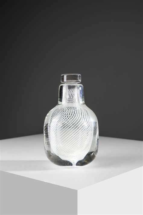 Carlo Scarpa Bottle For Venini Murano 1936 Mutualart