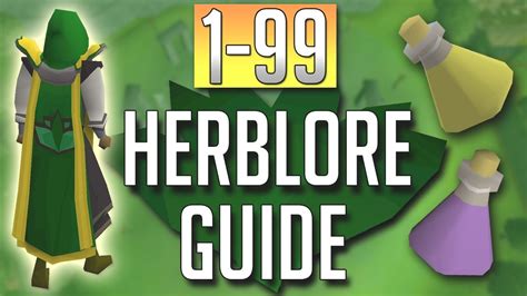 osrs  depth full   herblore guide  methods youtube