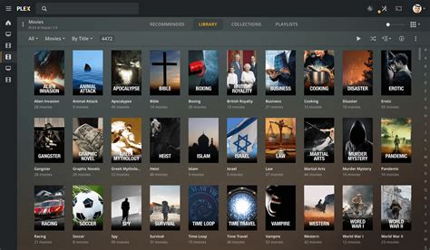 Plex Sub Genres Collection Rplexposters