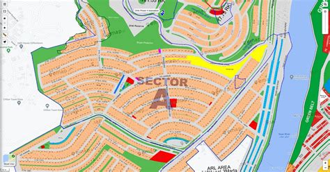 DHA Islamabad Phase 4 Map New Location Map Emap Pk