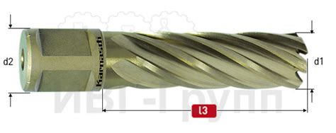 Корончатые сверла Gold Line — ИВГ Групп — Магнитные станки, корончатые ...