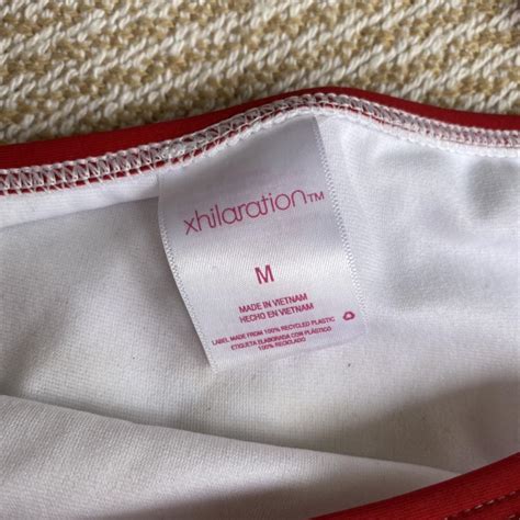 American Flag Push Up Bikini Size M Worn Once Depop