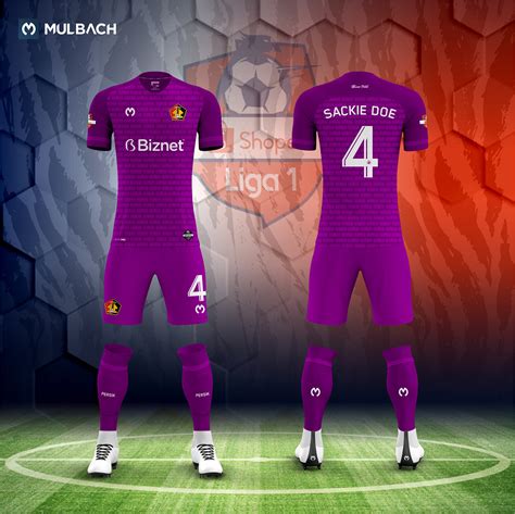 Liga 1 2020 Mulbach Home Kits Concept Behance