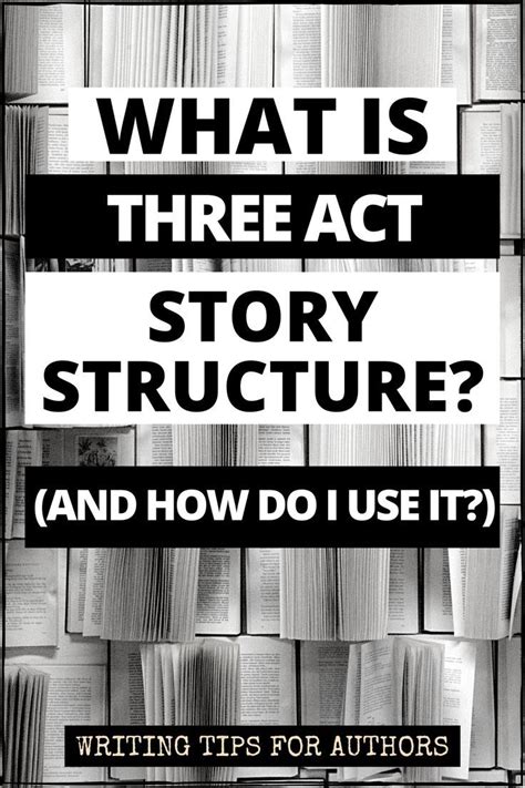 How to Write a Novel or Screenplay with Three-Act Structure (Writing ...