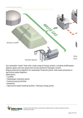 Microturbinas America Latina. Microturbines Latin America | PDF