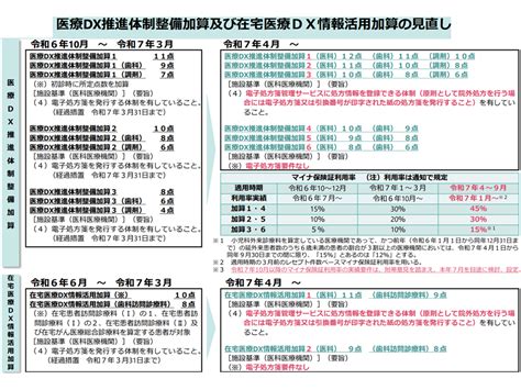 医療DX推進体制整備加算のマイナ保険証利用率、2025年4月分まで「在宅患者分」を付加する補正可―疑義解釈24【2024年度診療報酬改定