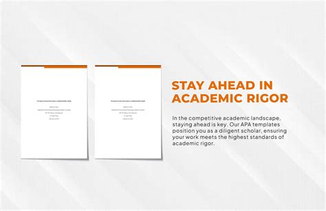 APA Paper Template in Word, PDF, Google Docs, Apple Pages - Download ... 