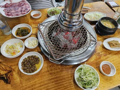 광주 광산구 비아동 비아 시장 갈매기살 맛집 천사화로 구이 1004화로 구이 네이버 블로그