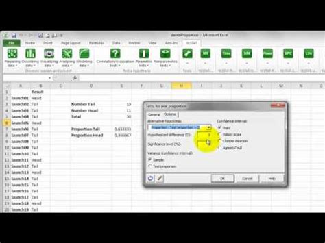 One Proportion Test In Excel Tutorial XLSTAT Help Center