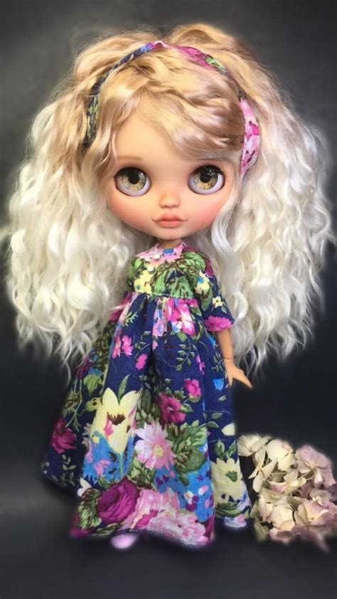 Blythe Doll Custom Custom Doll Doll Blytheblythe Doll Muñecalodellaangieoutfit Hanmade