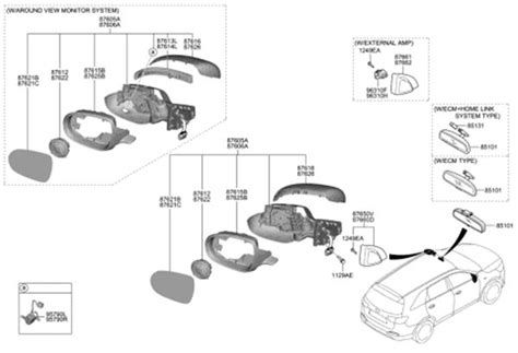 2017 Kia Sorento Parts Diagram