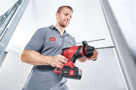 torenko.ch - Flex Akku Kombi Bohrhammer 18.0V